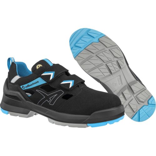Albatros Forge Air Black/Blue Low S1 ESD FO SR munkavédelmi szandál