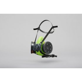   BLS 4100next dupla szűrős félálarc bajonett csatlakozóval, A2P2 NR szűrőkkel, készlet