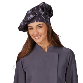 GARYS - unisex tépőzáras séfsapka nyomtatott mintás