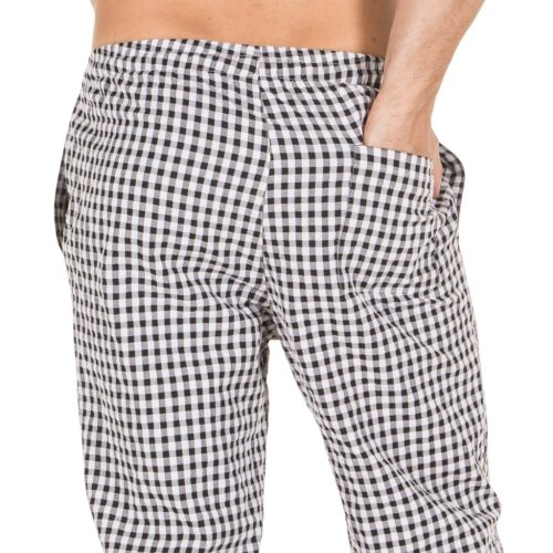 GARYS - unisex kockás séfnadrág