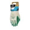 G-TEK újrahasznosított poliészter, latex tenyérmártott munkavédelmi kesztyű - bliszteres