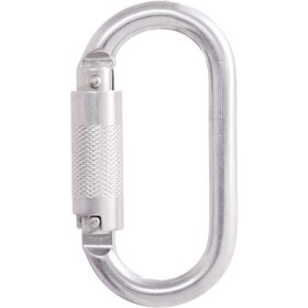   Kratos acél karabiner, negyedfordulatos zárral, 16mm nyitótávolsággal