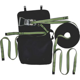   Kratos 2 személyes mentőkötél, 20 méteres maximum hosszúsággal