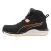 Puma Stepper BLK/Peach Mid S3S ESD HRO SR női munkavédelmi bakancs