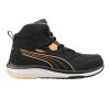 Puma Stepper BLK/Peach Mid S3S ESD HRO SR női munkavédelmi bakancs