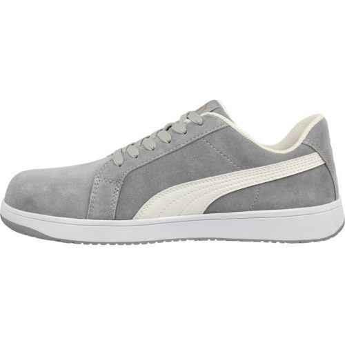 Puma Iconic Suede Grey Low S1PL ESD FO HRO SR munkavédelmi cipő