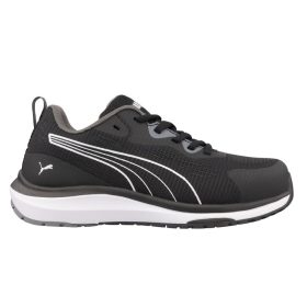   Puma Celerity Knit BLK/White Low S1PS ESD HRO SR női munkavédelmi cipő