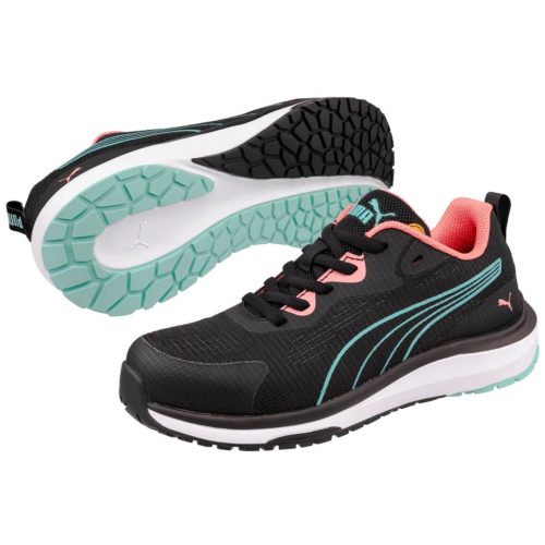 Puma Celerity Knit Blue/Coral Low S1PS ESD HRO SR női munkavédelmi cipő