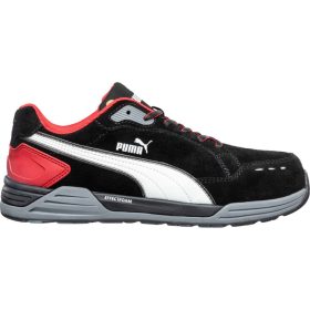   Puma Airtwist Blk Red low S3S ESD FO HRO SR munkavédelmi cipő