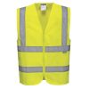 C375 -  Hi-Vis zippzáras mellény