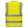 C375 -  Hi-Vis zippzáras mellény