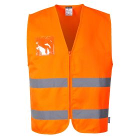 C497 - Hi-Vis kevertszálas mellény