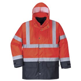 S768 - Jól láthatósági lélegző 5az1-ben kabát