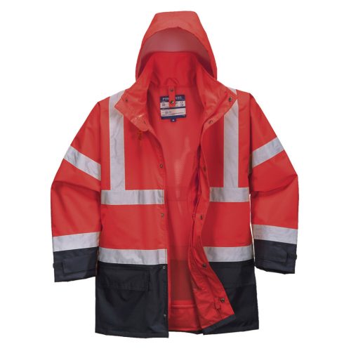 S768 - Jól láthatósági lélegző 5az1-ben kabát