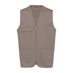 Designed to Work unisex bélelt sokzsebes mellény